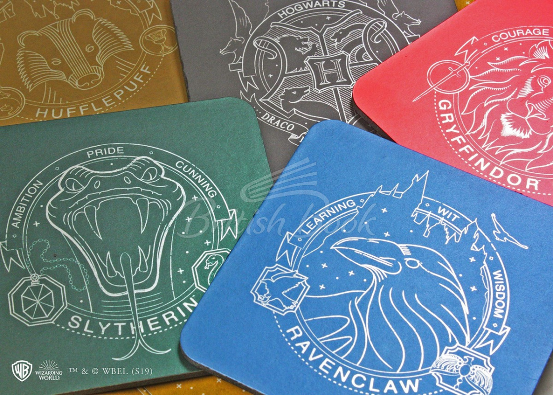 Набір Harry Potter: Hogwarts Coaster Book зображення 2