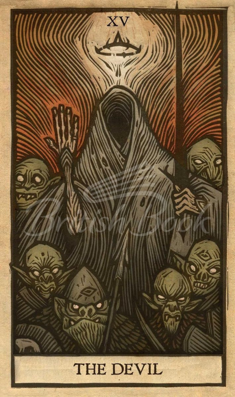 Карти таро The Lord of the Rings Tarot and Guide зображення 3