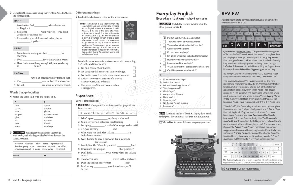Рабочая тетрадь New Headway 5th Edition Intermediate Workbook with key изображение 2