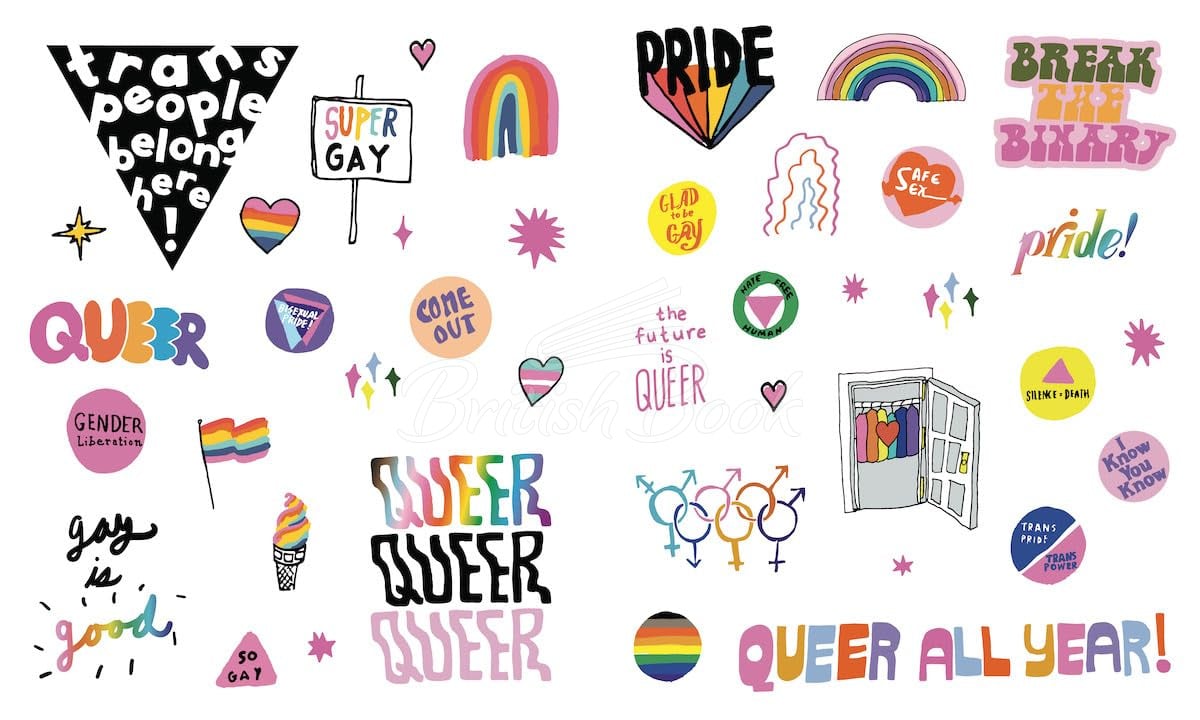 Стікербук The Big Book of Queer Stickers зображення 1