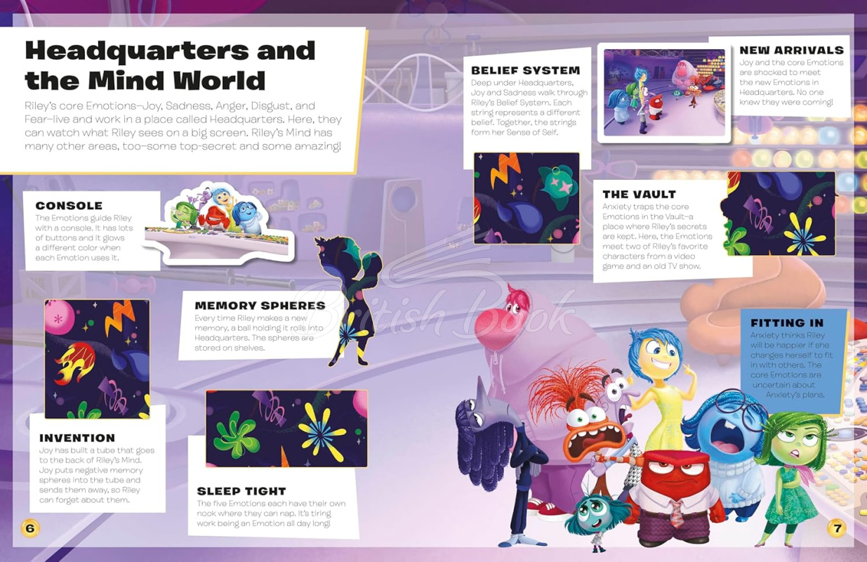 Книга Disney Pixar Inside Out 2 Ultimate Sticker Book зображення 3
