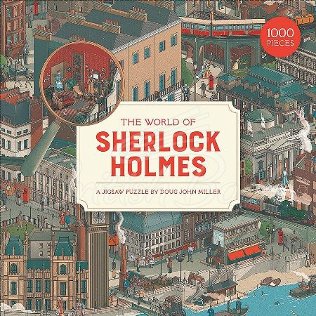 Пазл The World of Sherlock Holmes: A Jigsaw Puzzle зображення