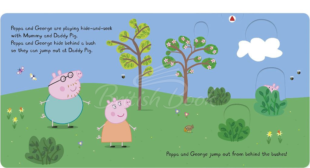 Книга Peppa Loves the Park (A Push-and-Pull Adventure) изображение 1