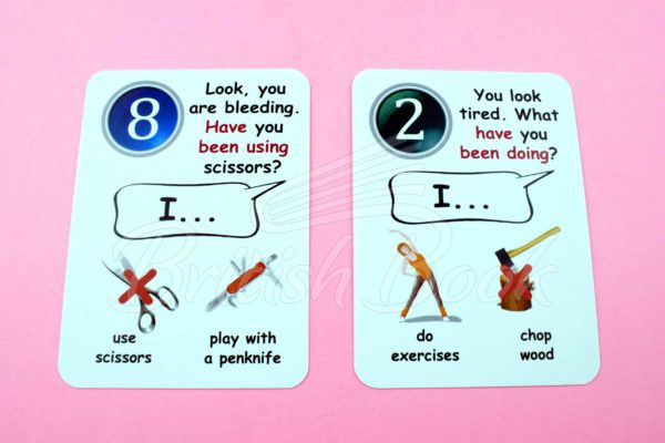 Картки Fun Card English: Present Perfect Continuous зображення 4