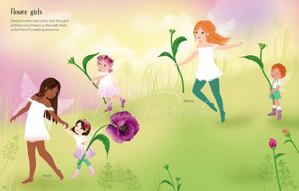 Книга Sticker Dolly Dressing: Fairy Weddings изображение 2