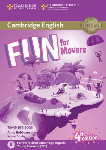 Книга для вчителя Fun for Movers 4th Edition Teacher's Book with Downloadable Audio зображення
