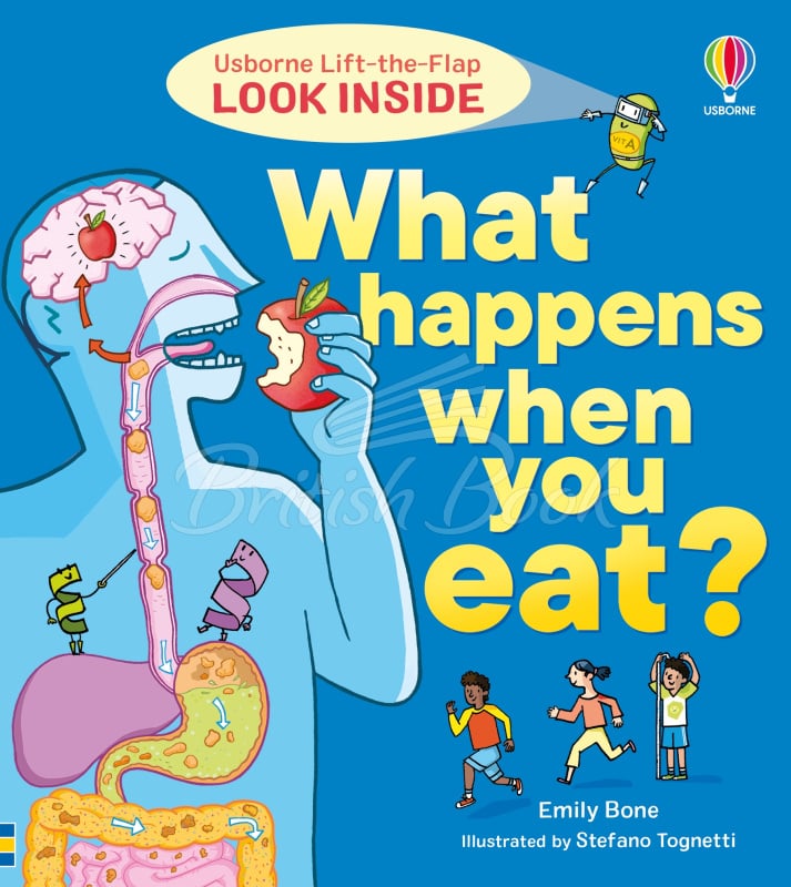 Книга Look inside What Happens When You Eat? зображення