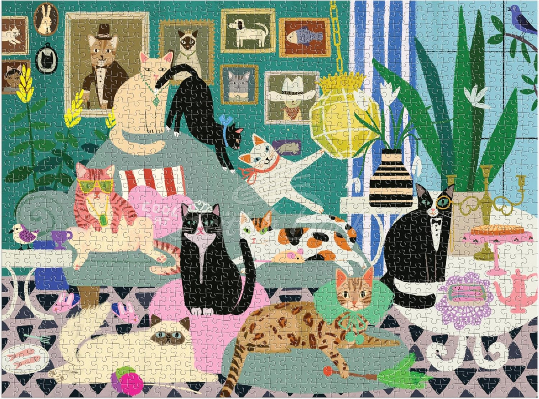 Пазл Glamour Cats 1000 Piece Puzzle зображення 3