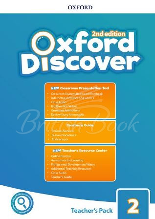 Книга для вчителя Oxford Discover Second Edition 2 Teacher's Pack зображення