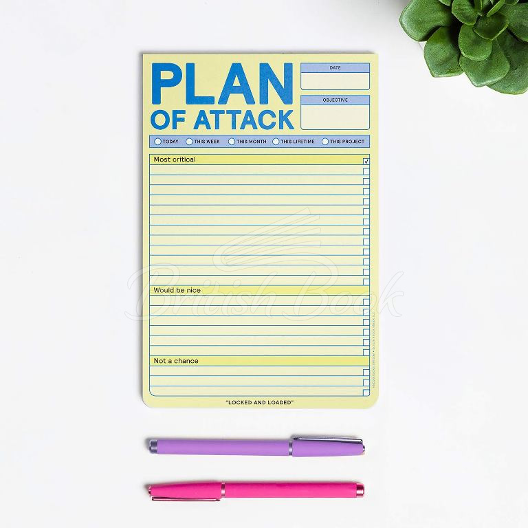 Блокнот Plan of Attack Classic Pad (Pastel Edition) изображение 2