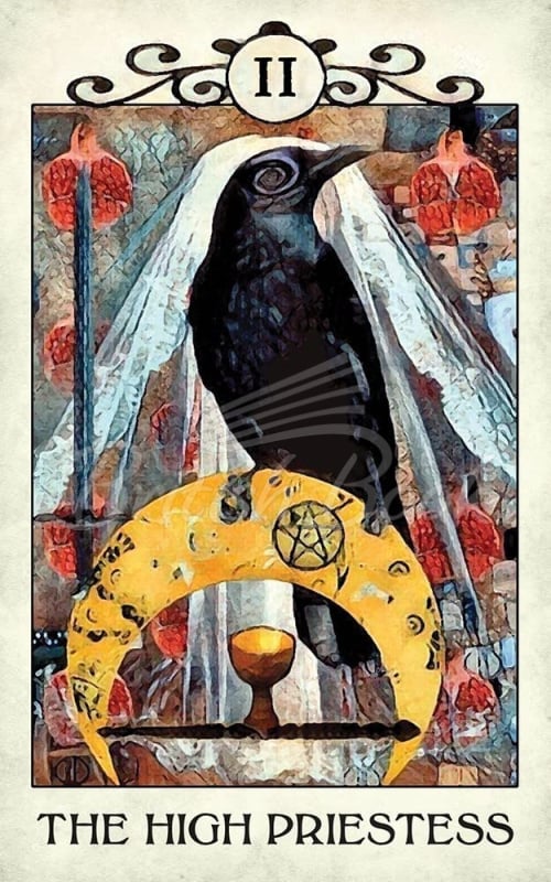 Карти таро Crow Tarot зображення 1