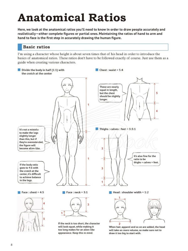 Книга How to Create Manga: Drawing the Human Body зображення 4