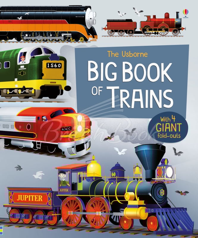Книга Big Book of Trains зображення