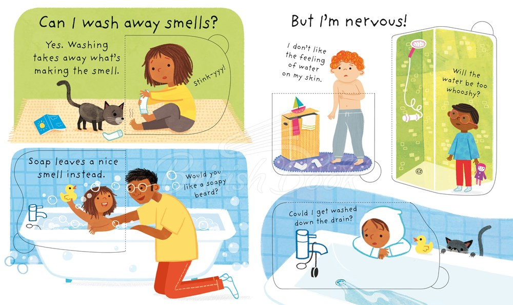 Книга Lift-the-Flap Very First Questions and Answers: Why Do I Need to Wash? зображення 4