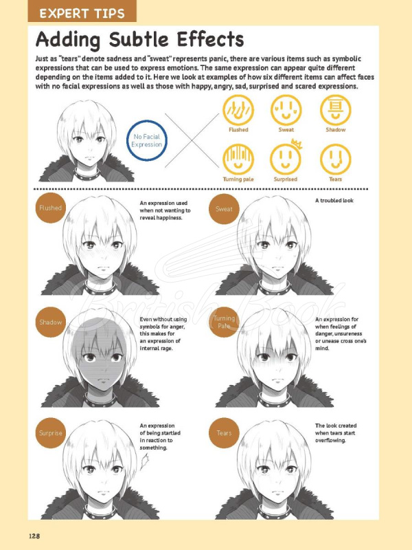 Книга How to Create Manga: Drawing Facial Expressions изображение 18