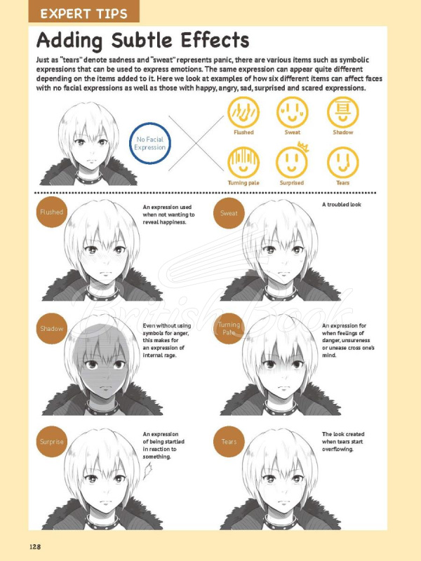 Книга How to Create Manga: Drawing Facial Expressions зображення 18