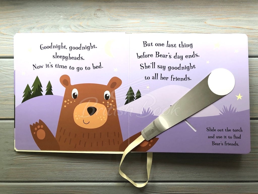 Книга Goodnight Bear (A Magic Torch Book) изображение 3