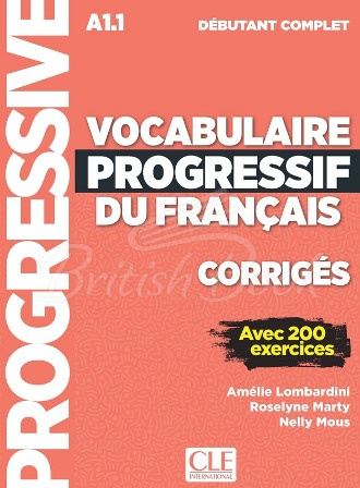 Збірник відповідей Vocabulaire Progressif du Français Débutant Complet Corrigés зображення