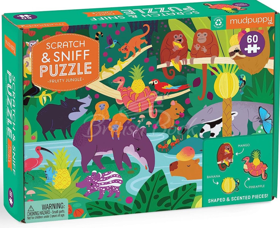 Пазл Scratch and Sniff Puzzle: Fruity Jungle изображение