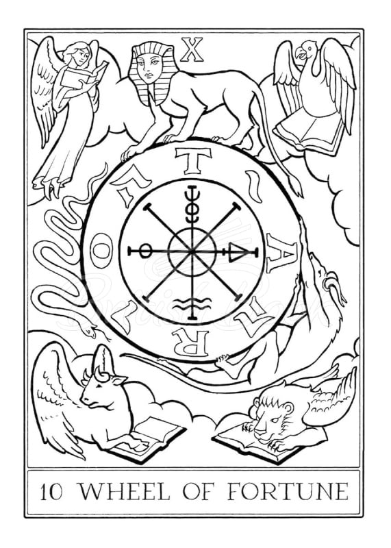 Карти таро Colour Your Own Tarot Deck зображення 6