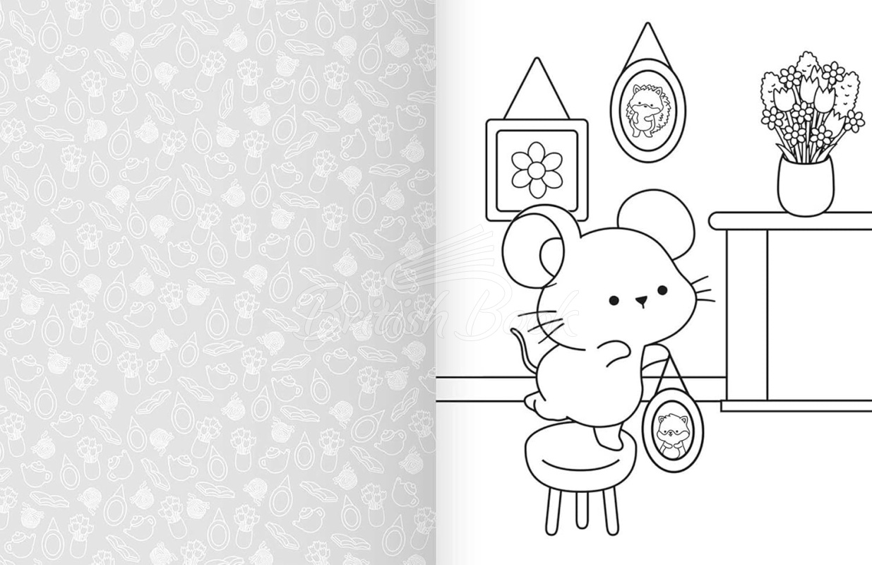 Книга Cozy World Comfy Home: Easy Colouring and Sticker Scene зображення 2
