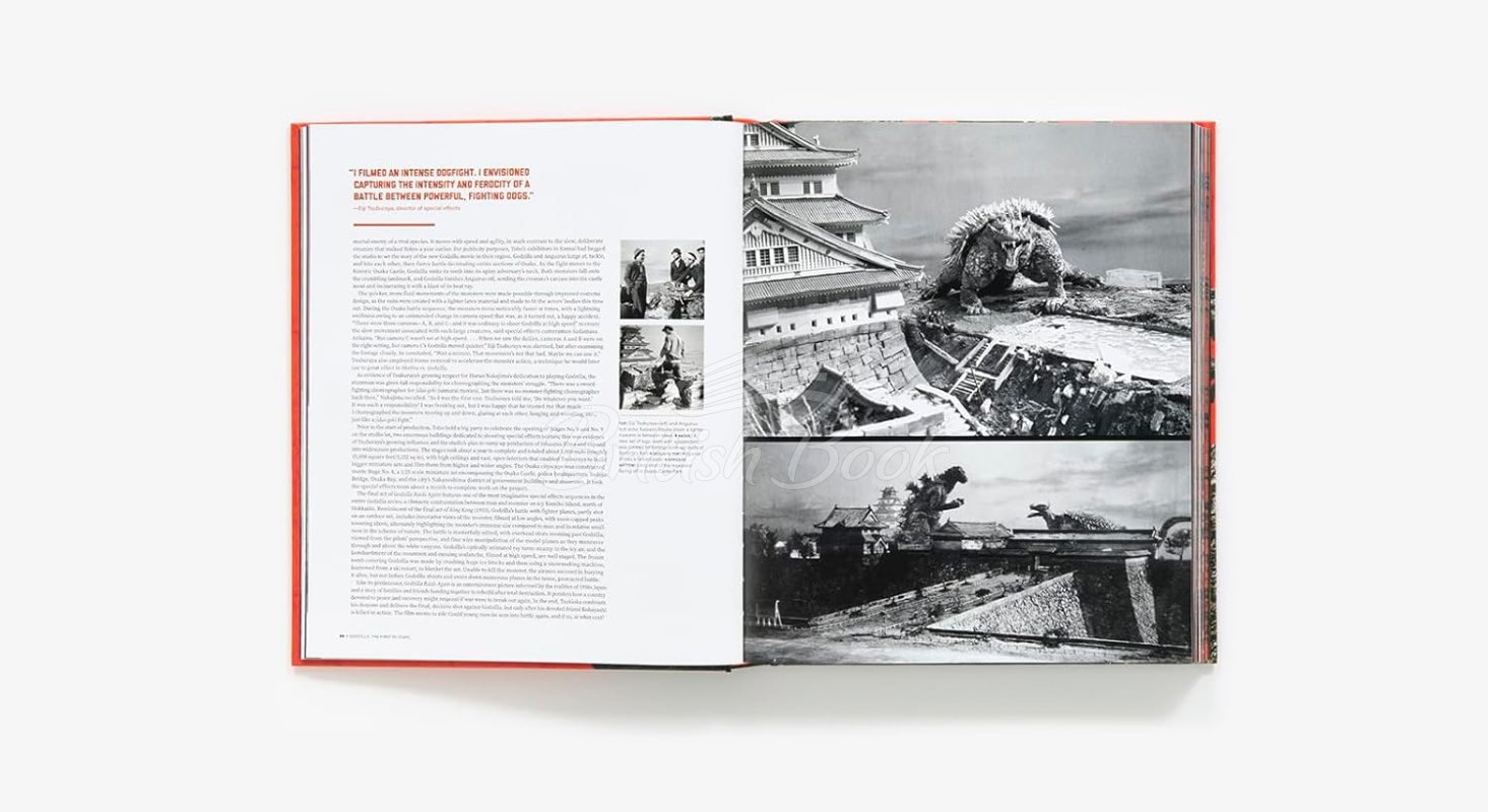 Книга Godzilla: The First 70 Years: The Official Illustrated History of the Japanese Productions зображення 3