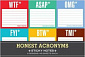 Honest Acronyms Sticky Note Packet