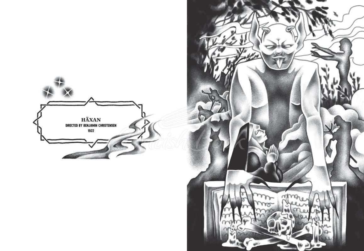 Книга Classic Horror Movies Coloring Book зображення 17