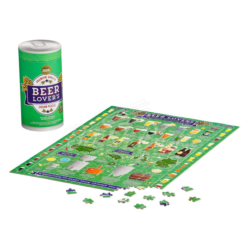 Пазл Beer Lover's 500 Piece Jigsaw Puzzle зображення 1