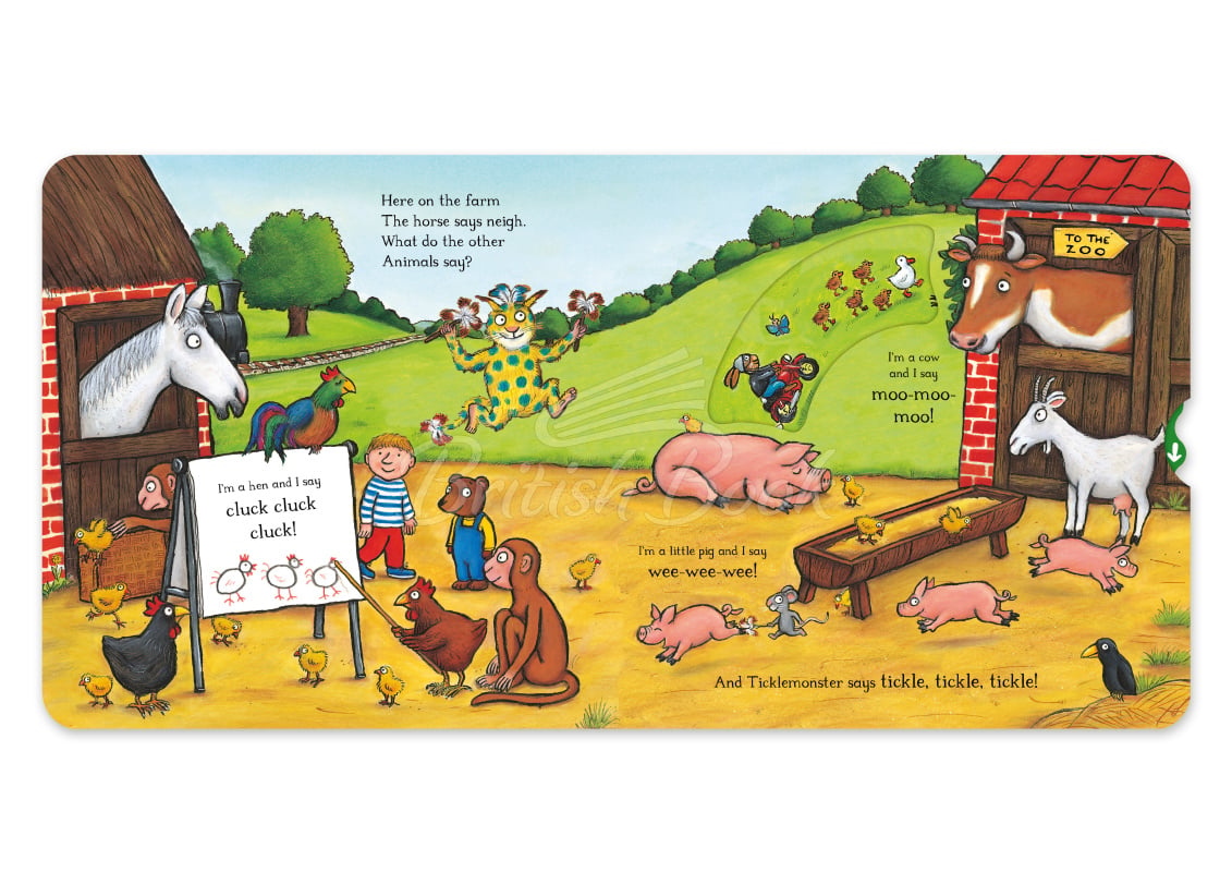 Книга The Tickle Book: A Push Pull and Slide Book изображение 1