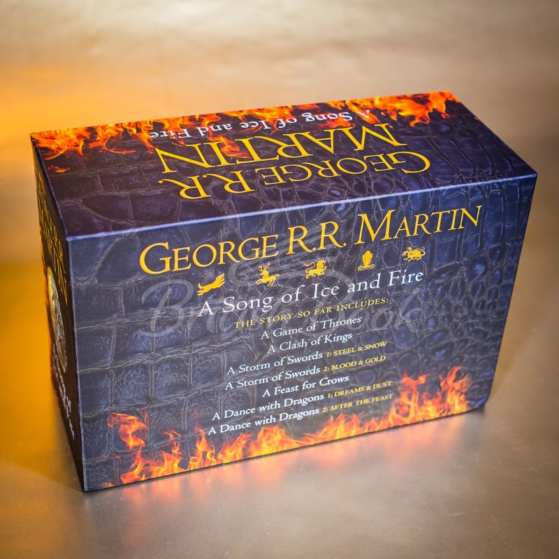 Набір книжок A Song of Ice and Fire Box Set (7 Volumes) зображення 3