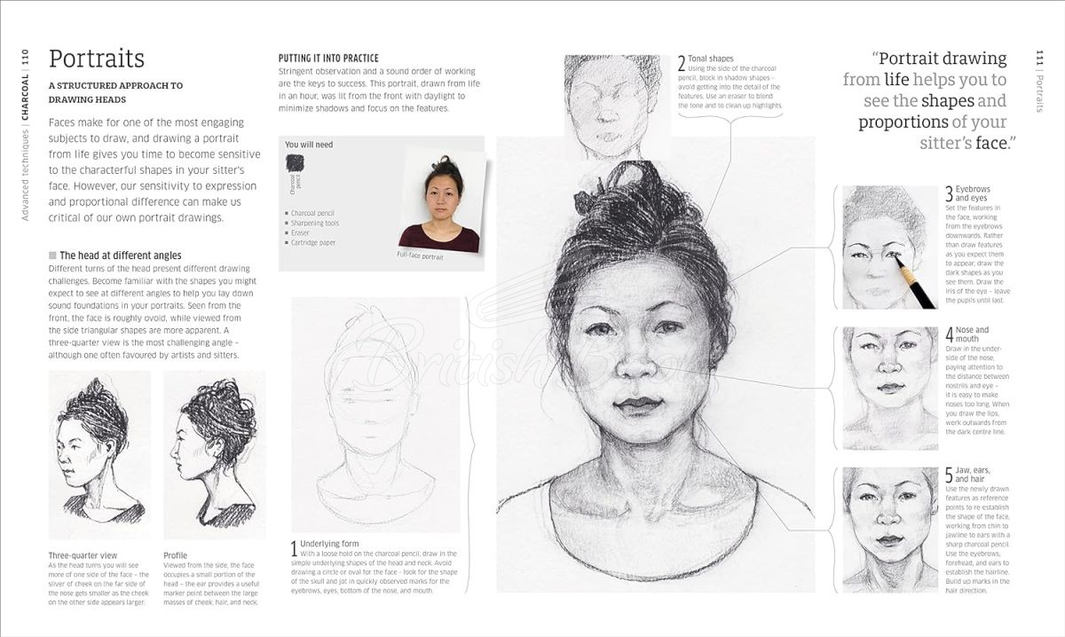Книга Artist's Drawing Techniques зображення 6