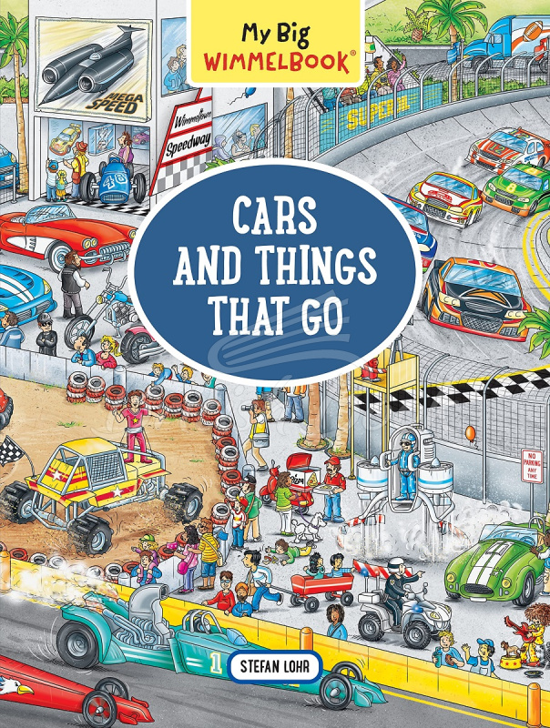 Книга My Big Wimmelbook: Cars and Things That Go изображение