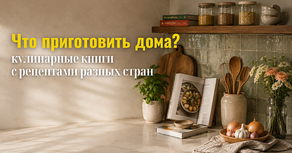 Кулинарные книги с рецептами разных стран: что приготовить дома