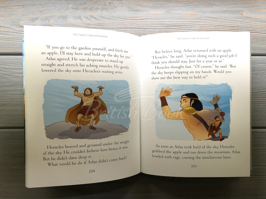 Книга Illustrated Stories from the Greek Myths зображення 6