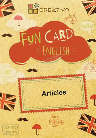 Картки Fun Card English: Articles зображення
