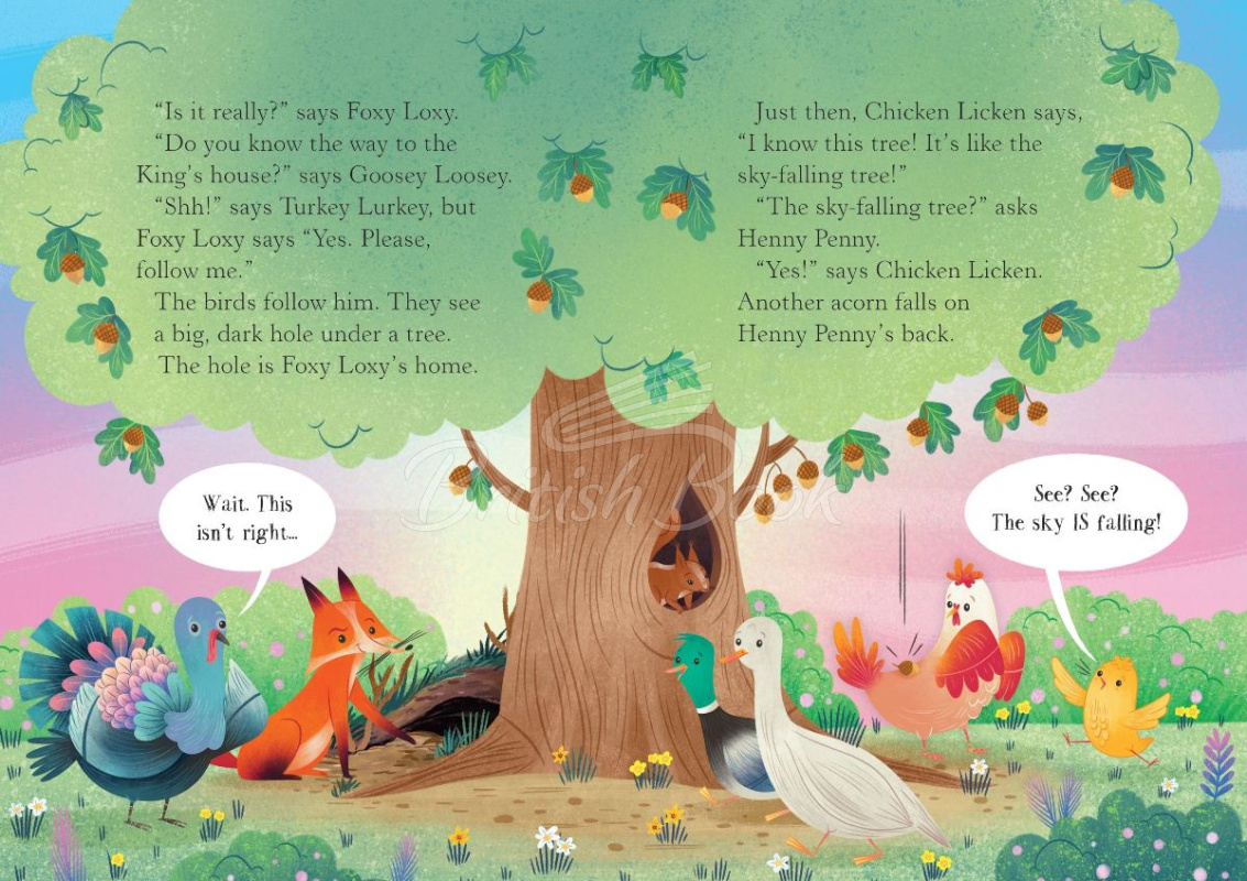 Книга Usborne English Readers Level Starter Chicken Licken зображення 2