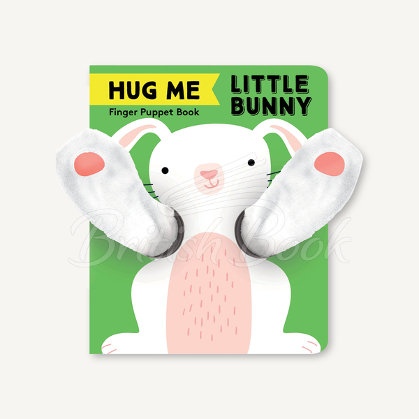 Книга Hug Me Little Bunny Finger Puppet Book зображення 1