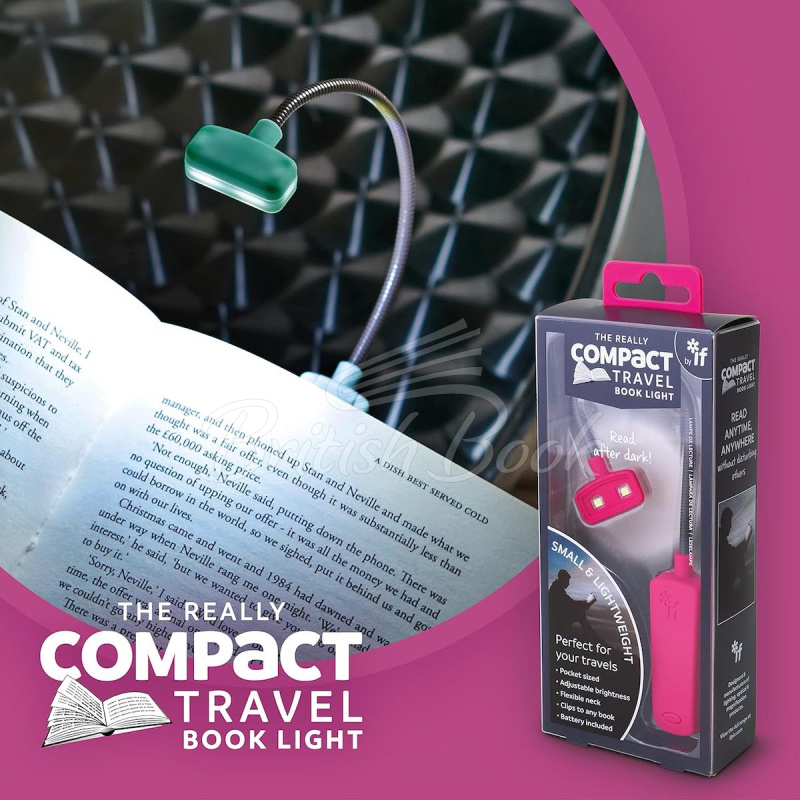 Ліхтарик для книжок The Really Compact Travel Book Light Mint зображення 1