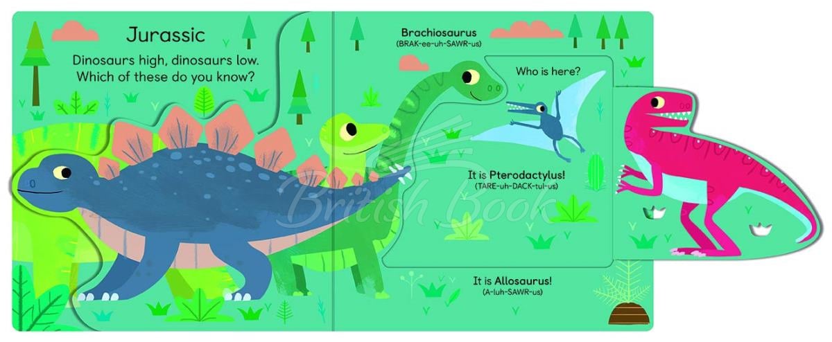 Книга I Can Learn My First Peek-through Flaps: Dinosaurs зображення 1
