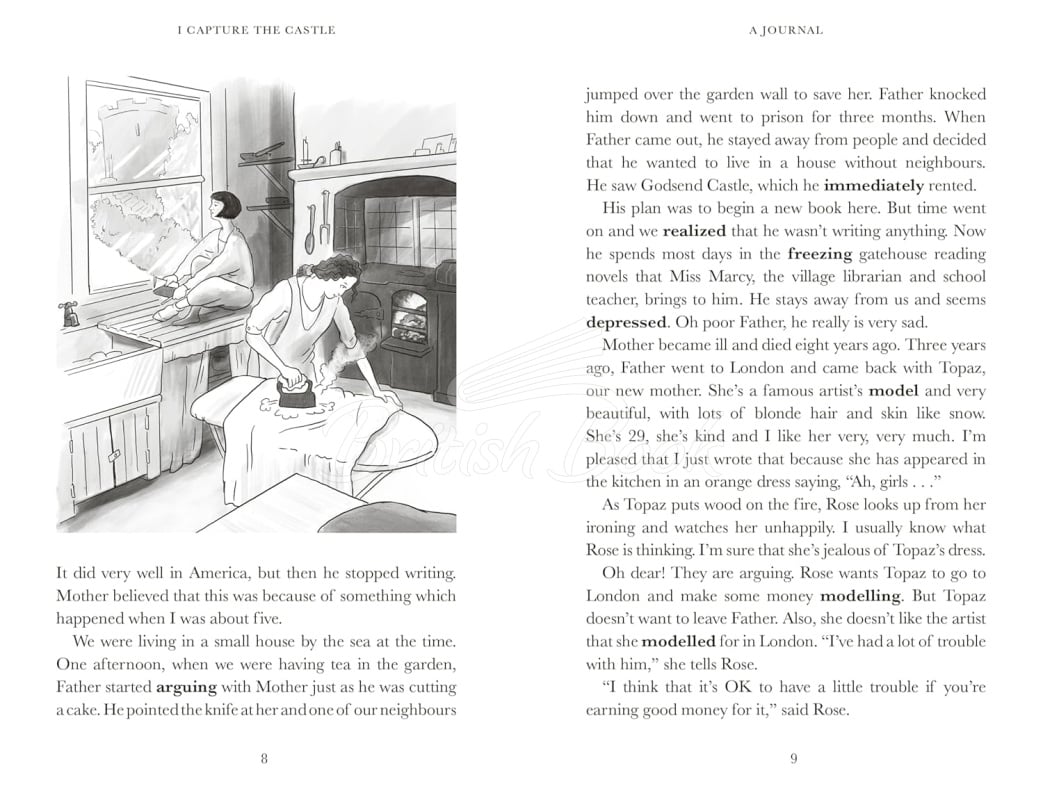 Книга Penguin Readers Level 4 I Capture the Castle зображення 3