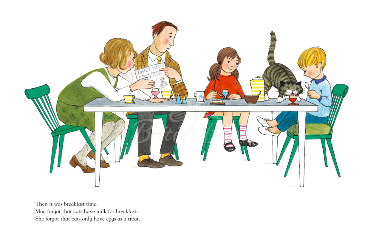 Книга Mog the Forgetful Cat зображення 2