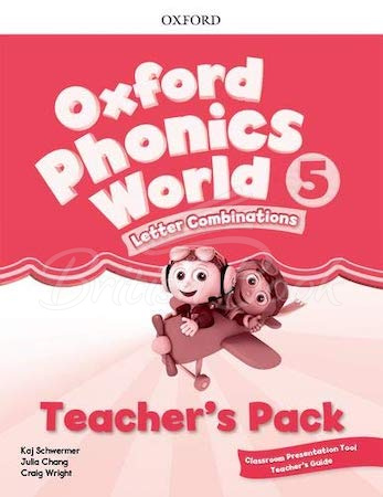 Книга для вчителя Oxford Phonics World 5 Teacher's Pack with Classroom Presentation Tool зображення
