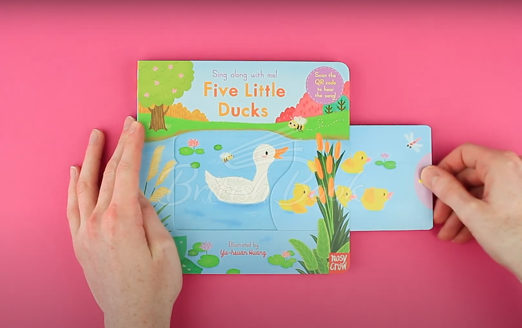 Книга Sing Along with Me! Five Little Ducks зображення 1
