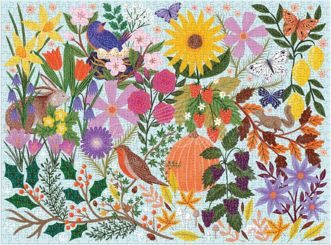 Пазл Seasons in Bloom 1000 Piece Puzzle изображение 3
