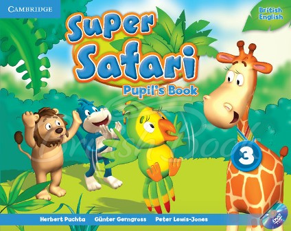 Учебник Super Safari 3 Pupil's Book with DVD-ROM изображение