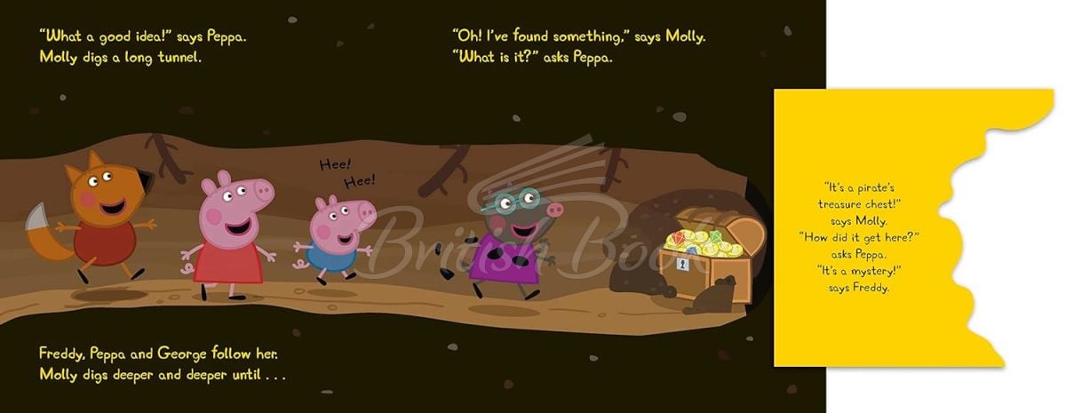 Книга Peppa Pig: Peppa's Buried Treasure (A Lift-the-Flap Book) зображення 4