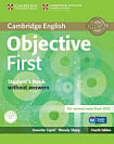 Objective First Fourth Edition Student's Pack (Student's Book without answers with CD-ROM, Workbook without answers with Audio CD)