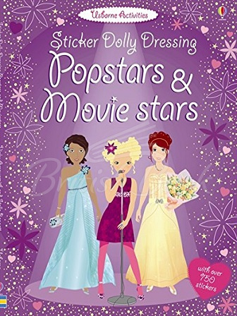 Книга Sticker Dolly Dressing: Popstars and Movie Stars зображення