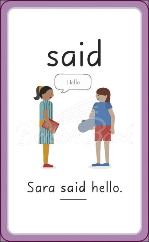 Карточки English for Everyone Junior: High-Frequency Words Flash Cards изображение 1